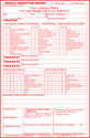Daily Vehicle Inspection Report, PERSONALIZED
