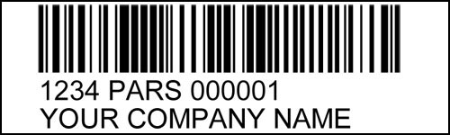 PARS Labels - Click Image to Close