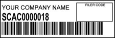 PAPS Labels - Single Labels